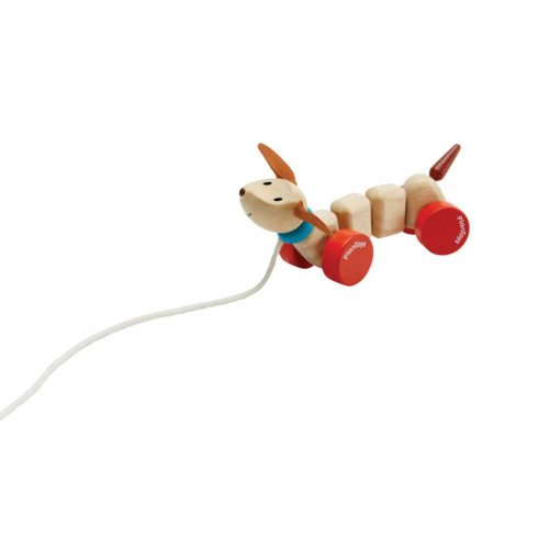 Happy Puppy Pull-a-long