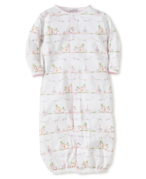 Noah's Pink Print Convertible Gown