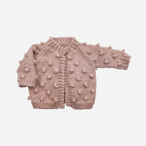 Popcorn Blush Cardigan - Toddler