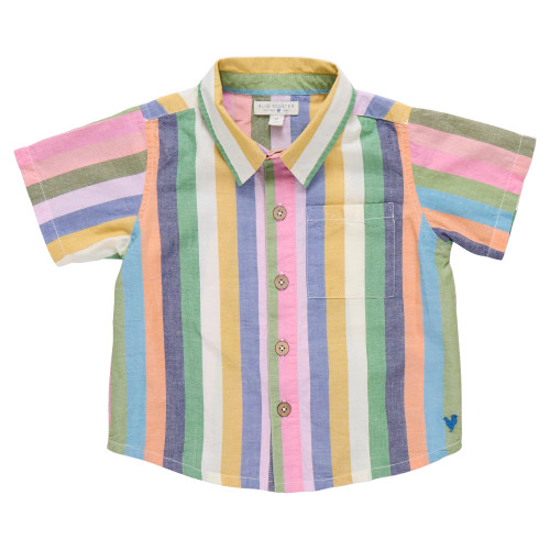 Parade Stripe Jack Button Down - Toddler