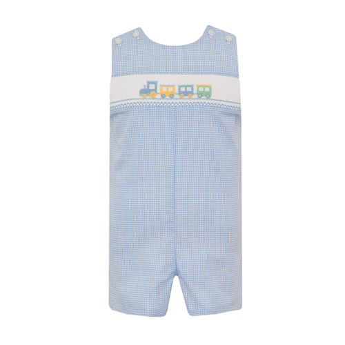 Blue Gingham Train Jon Jon
