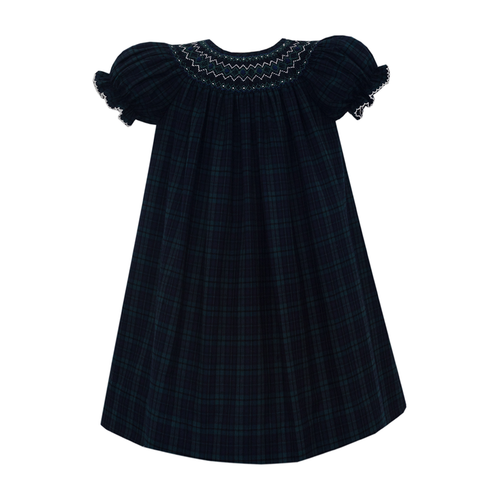 Blackwatch Plaid Bishop Dress