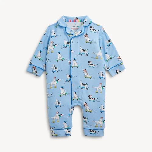 Ruff Riders Collared Romper
