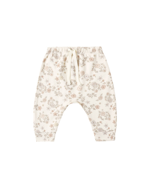 Floral Vine Drawstring Pant