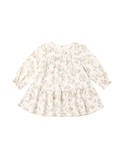 Floral Vine Tiered Dress