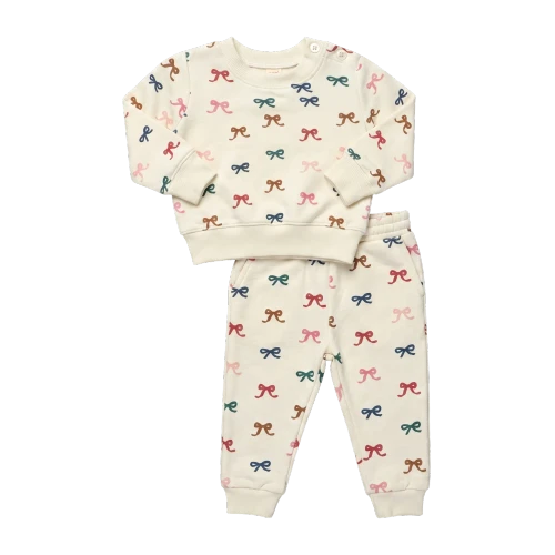 Jax Jogger Set - Tiny Bows