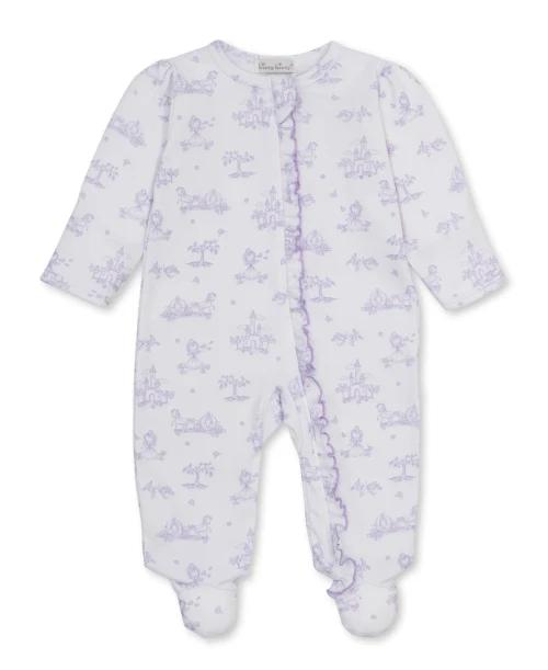 Lilac Princess Adventures Zip Footie | Registry Item For J+S