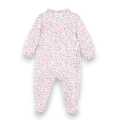 Pink Floral Footie | Registry Item For J+S