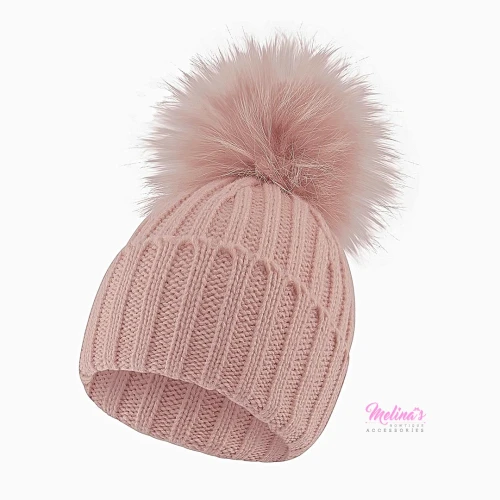 Wool Pom Beanie  - Toddler