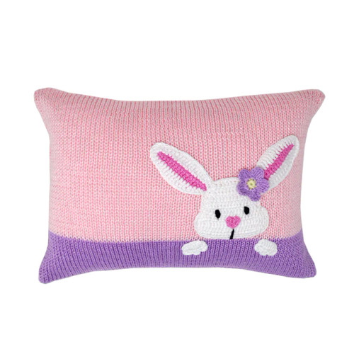 Bunny Peekaboo Pillow