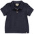 Terry Toweling Polo - Navy