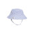 UPF 50+ Bucket Hat - Chambray Stripe Seersucker