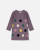 Purple Circles Knit Dress - Toddler