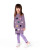 Purple Circles Knit Dress - Toddler