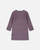 Purple Circles Knit Dress - Toddler
