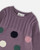 Purple Circles Knit Dress - Toddler