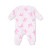 French Terry Romper - Pink Bows