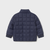 Navy Box Quilt Puffer Jacket Navy Box Quilt Puffer Jacket