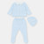 Blue Take Me Home Knit Set
