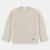 Beige Diamond Cable Sweater