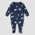 Navy Polar Bear Footie