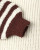 Aspen Sweater - Burgundy Stripe - Toddler