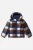 Reversible Fleece Jacket - Dark Blue And Brown - Toddler
