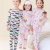 Bamboo PJ Set - Bright Multi Bows - Toddler