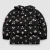 Black Floral Puffer Jacket - Toddler