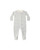 Cloud Stripe Zip Footie
