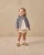 Heather Slate Ruff Coll Cardigan