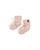 Dusty Rose Speckle Knit Booties