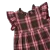 Burgundy Tartan Jumper