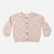Dusty Rose Speckle Cardigan | Registry Item For J+S