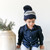 Ski Goggles Hat - Navy