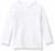 White Rash Guard Swim Top - Toddler