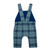 Plaid Overalls