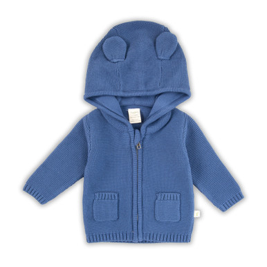 knitted hoodie