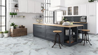 Designer Tricks to Make Luxury Vinyl Tile Look Extra High-End Designer Tricks to Make Luxury Vinyl Tile Look Extra High-End