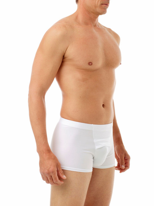 Men’s Microfiber Compression Boxers – Everyday Support for Groin, Lower Back & Thigh Muscles | 6 Pack