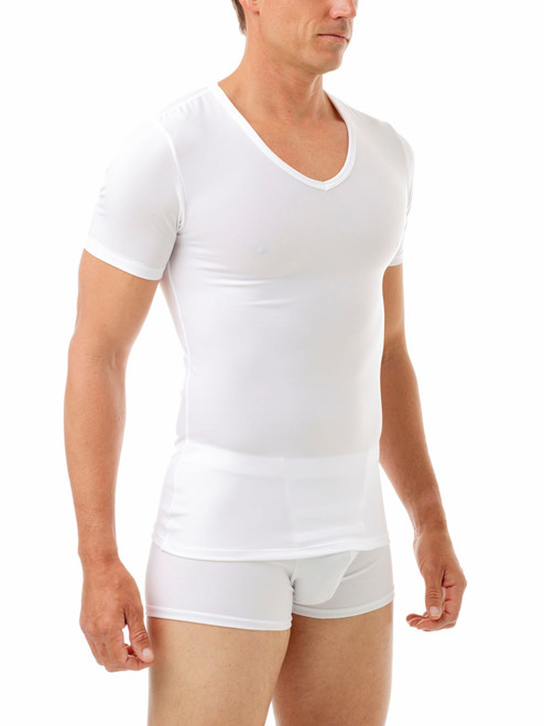 men’s compression shirt, chest binder for gynecomastia, microfiber compression shirt, tummy control shirt, plus size compression shirt, v neck shapewear, discreet compression undershirt, compression t-shirt for men, made in USA, pack of 3, set of 3 men’s compression shirt, chest binder for gynecomastia, microfiber compression shirt, tummy control shirt, plus size compression shirt, v neck shapewear, discreet compression undershirt, compression t-shirt for men, made in USA, pack of 3, set of 3