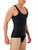 Mens Plus Size Compression Girdle Tank Suit – Full Body Shaping with Snap Crotch