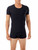 Mens Microfiber Concealer Compression Crew Neck T-Shirt – Plus Sizes | Extreme Chest Binder & Tummy Control