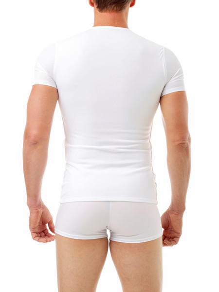 Men’s Microfiber Concealer Compression Crew Neck T-Shirt 3-Pack – Plus Size