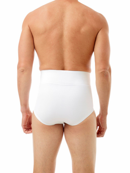 3-Inch Slip-On Men’s Girdle Support Brief – Tummy Control & Back Support - 3 Pack