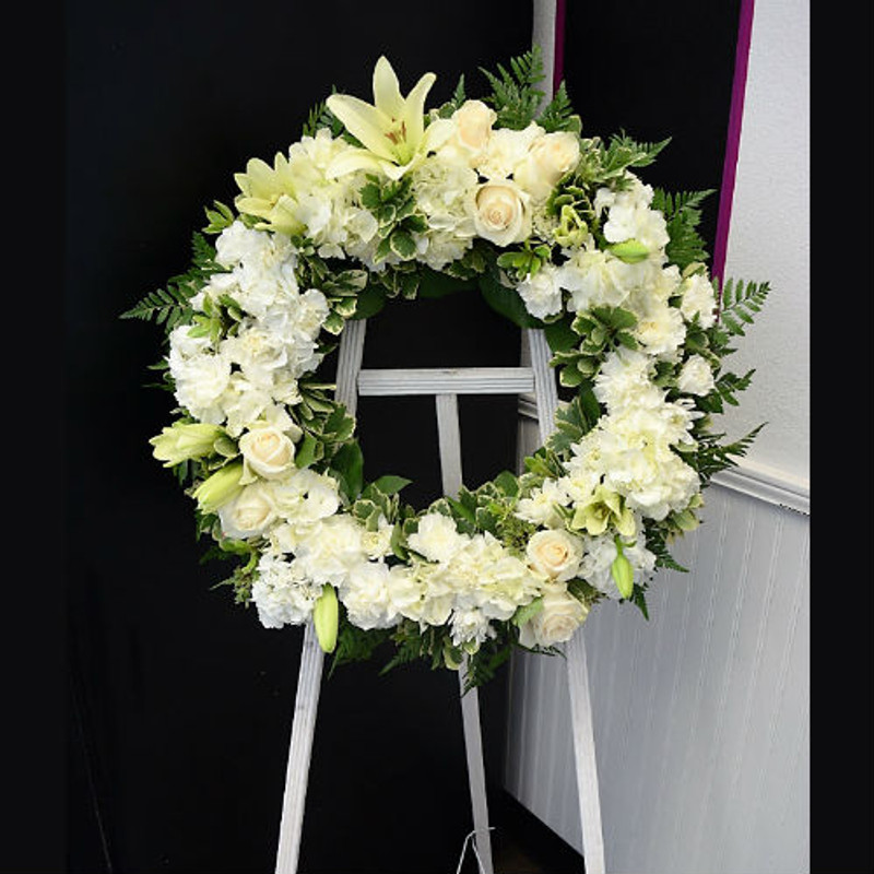 GRACE & SERENITY MEMORIAL WREATH