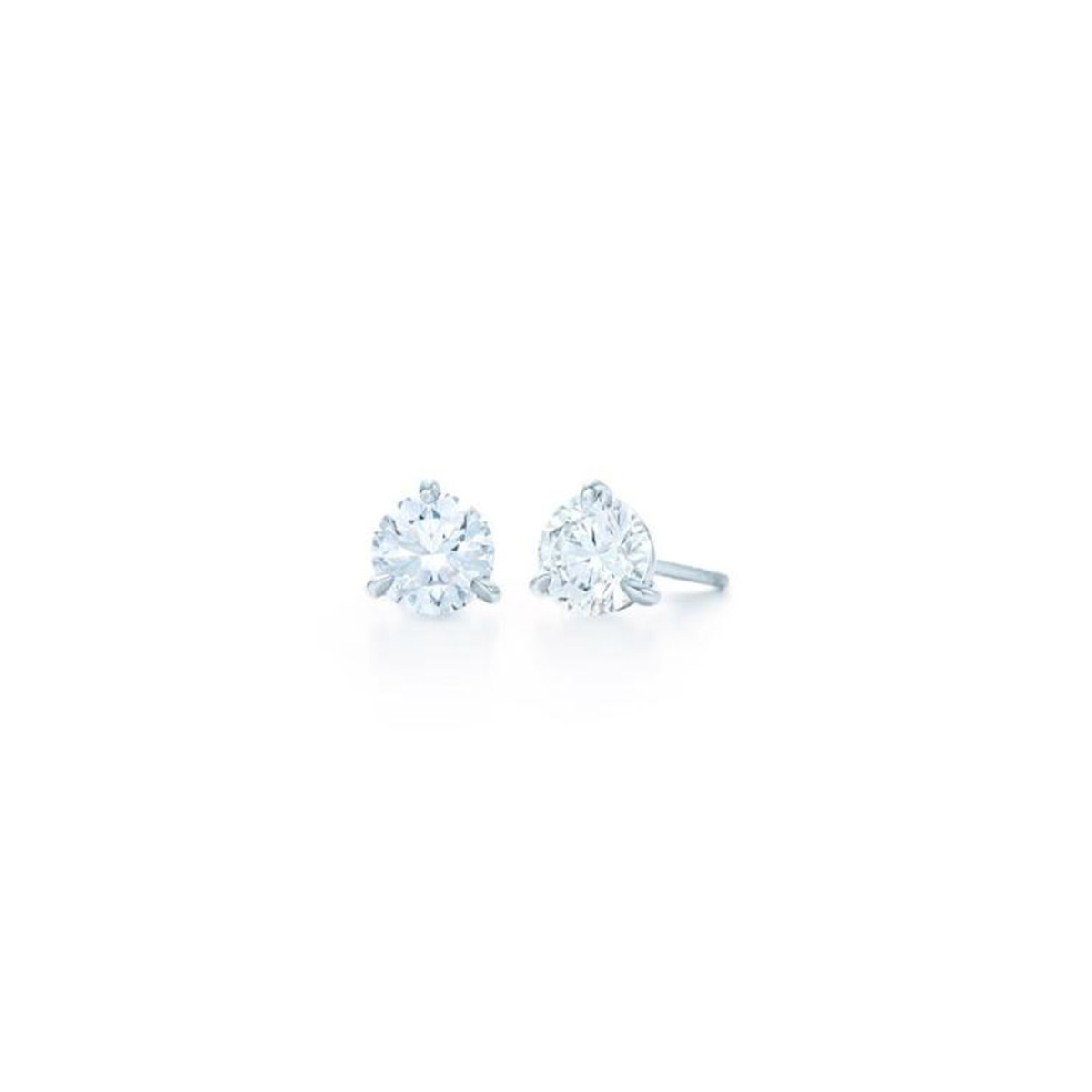 Kwiat 18K White Gold & Platinum Stud Diamond Earrings-DSTUD1606 Product Image