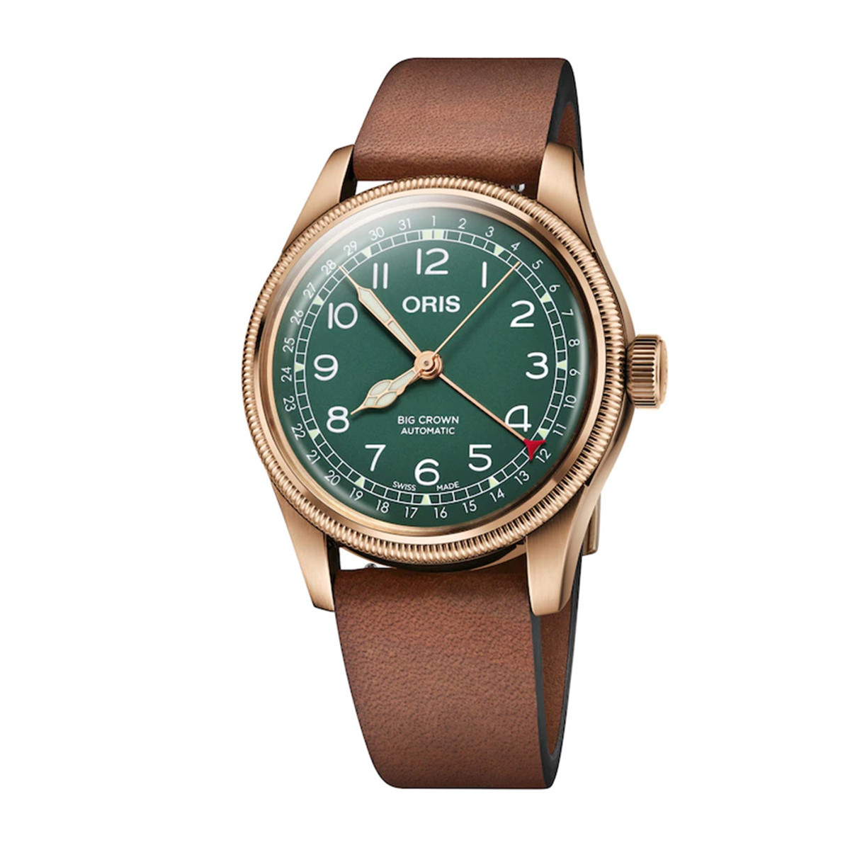 Oris Big Crown Pointer Date 80th Anniversary Edition Bronze 40mm Ref. 01 754 7741 3167-07 5 20 58BR-WORG0044 Product Image