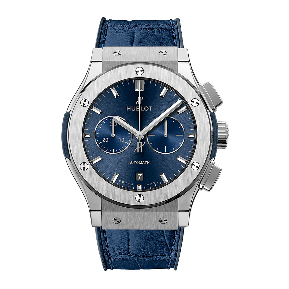 Hublot Classic Fusion Chronograph Titanium Blue 42mm 541.NX.7170.LR-WHBG0142 Product Image