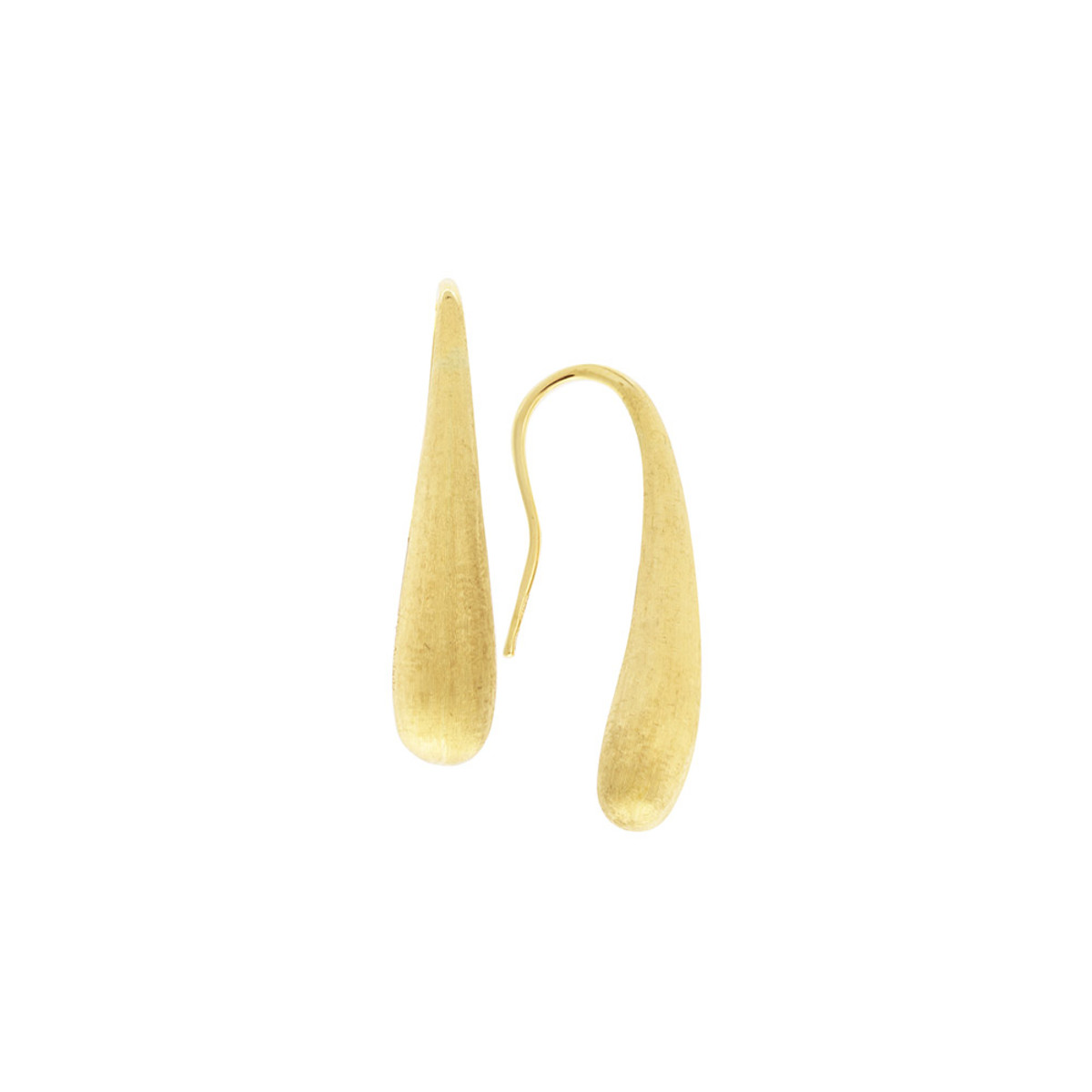 Marco Bicego Lucia 18KT Yellow Gold Modern Teardrop Earrings-JER181697